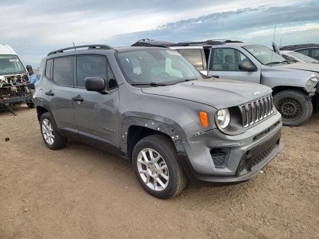 ZACNJDAB5MPM66367 - 2021 JEEP RENEGADE SPORT GRAY photo 4