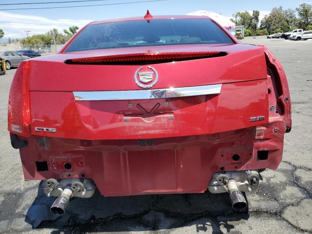 1G6DK5EV4A0126685 - 2010 CADILLAC CTS PERFORMANCE COLLECTION RED photo 6