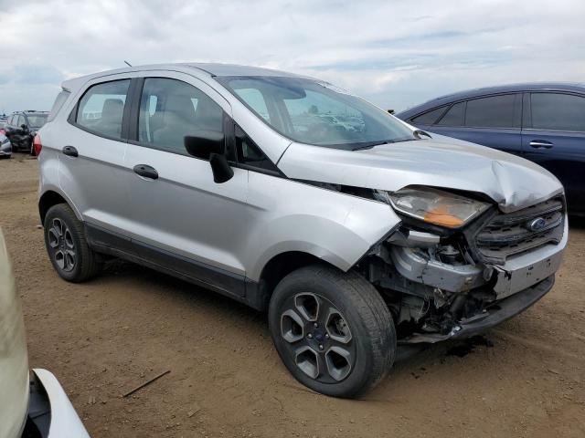 MAJ6P1SLXJC205222 - 2018 FORD ECOSPORT S SILVER photo 4