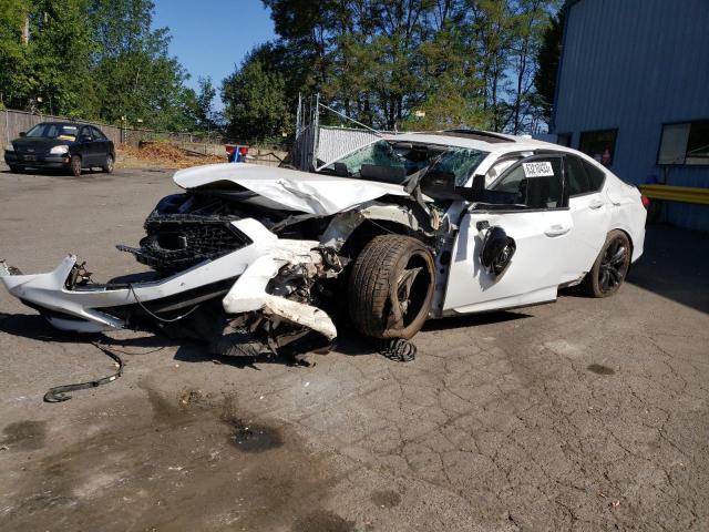 19UUB6F40MA004575 - 2021 ACURA TLX TECHNOLOGY WHITE photo 1