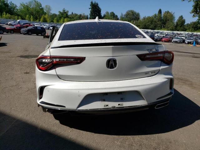 19UUB6F40MA004575 - 2021 ACURA TLX TECHNOLOGY WHITE photo 6