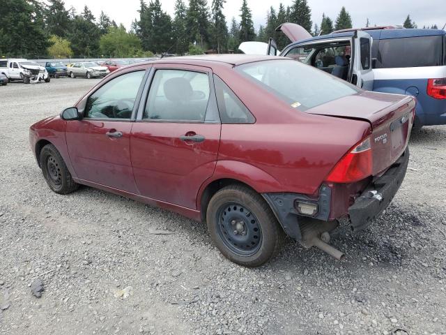 1FAHP34N87W242201 - 2007 FORD FOCUS ZX4 BURGUNDY photo 2