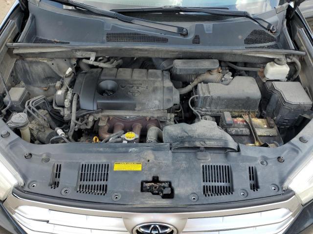 5TDZA3EH2CS020871 - 2012 TOYOTA HIGHLANDER BASE შავი ფოტო 12