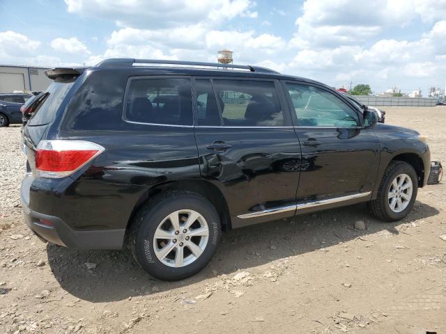 5TDZA3EH2CS020871 - 2012 TOYOTA HIGHLANDER BASE შავი ფოტო 3