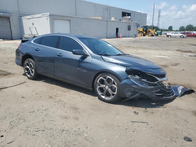 1G1ZD5ST9MF077414 - 2021 CHEVROLET MALIBU LT BLUE photo 4