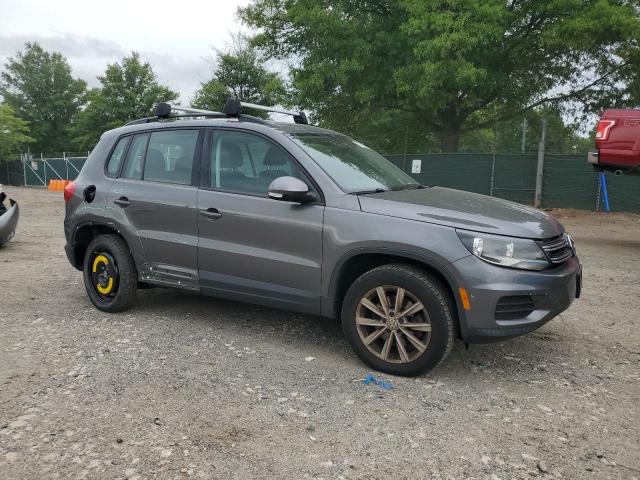 WVGAV7AX4HK048915 - 2017 VOLKSWAGEN TIGUAN S GRAY photo 4
