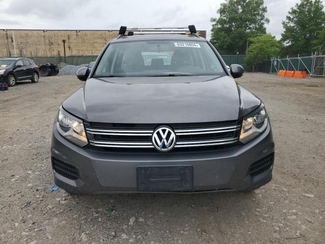 WVGAV7AX4HK048915 - 2017 VOLKSWAGEN TIGUAN S GRAY photo 5