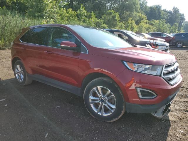 2FMPK4J9XGBC17007 - 2016 FORD EDGE SEL RED photo 4