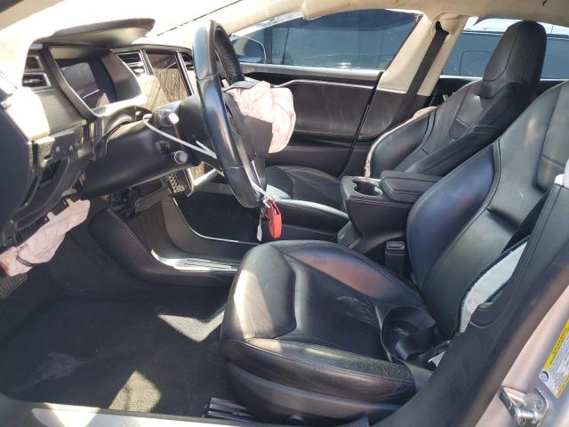 5YJSA1E23FF120083 - 2015 TESLA MODEL S Արծաթագույն լուսանկար 7
