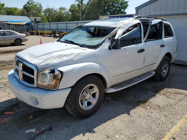 1D4HD58D95F591223 - 2005 DODGE DURANGO LIMITED WHITE photo 1