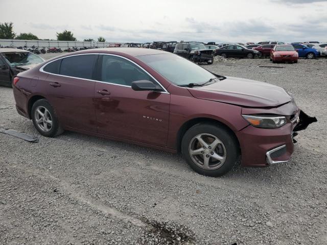 1G1ZB5ST8GF307440 - 2016 CHEVROLET MALIBU LS BURGUNDY photo 4