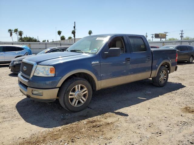 1FTPW12535KD34224 - 2005 FORD F150 SUPERCREW BLUE photo 1