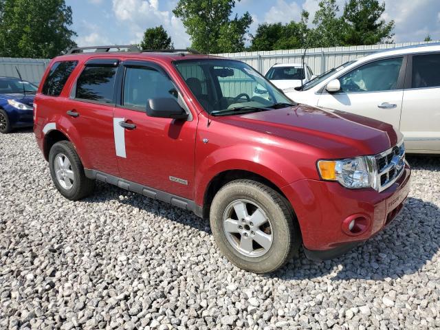 1FMCU03198KC66053 - 2008 FORD ESCAPE XLT RED photo 4