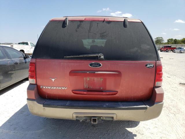 1FMRU17L03LA24699 - 2003 FORD EXPEDITION EDDIE BAUER RED photo 6