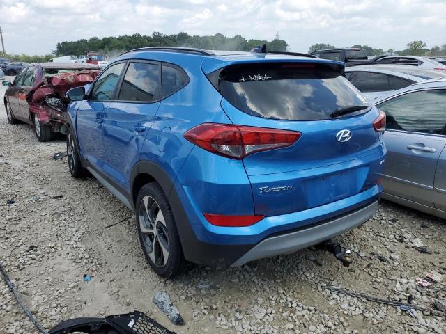 KM8J3CA26JU716839 - 2018 HYUNDAI TUCSON VALUE BLUE photo 2