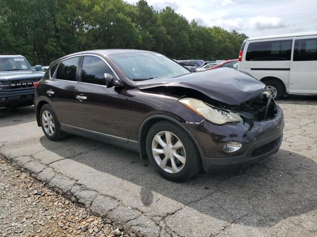 JN1AJ0HP0AM703064 - 2010 INFINITI EX35 BASE Բորդո լուսանկար 4