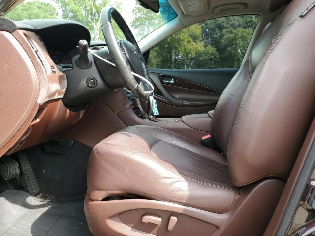 JN1AJ0HP0AM703064 - 2010 INFINITI EX35 BASE Բորդո լուսանկար 7