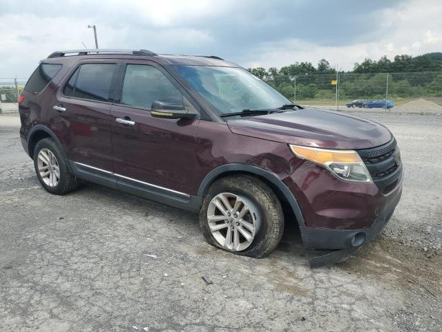 1FMHK7D82BGA49762 - 2011 FORD EXPLORER XLT BURGUNDY photo 4