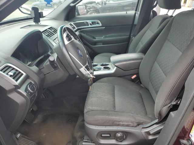 1FMHK7D82BGA49762 - 2011 FORD EXPLORER XLT BURGUNDY photo 7