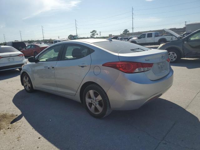 5NPDH4AEXDH358484 - 2013 HYUNDAI ELANTRA GLS SILVER photo 2