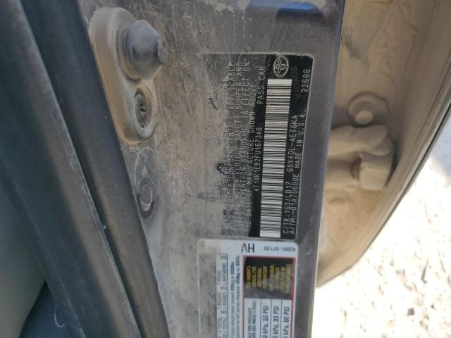 4T1BK1EB2FU167346 - 2015 TOYOTA AVALON XLE ნაცრისფერი ფოტო 12