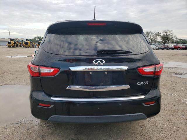 5N1AL0MM2EC550603 - 2014 INFINITI QX60 BLACK photo 6