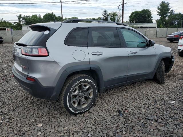 1C4PJMBX1KD362203 - 2019 JEEP CHEROKEE TRAILHAWK ვერცხლისფერი ფოტო 3