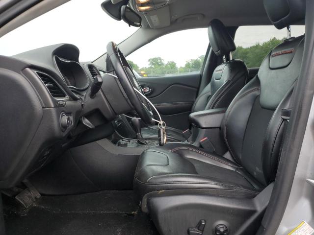 1C4PJMBX1KD362203 - 2019 JEEP CHEROKEE TRAILHAWK ვერცხლისფერი ფოტო 7