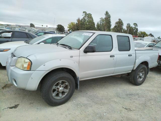 1N6ED27T84C401187 - 2004 NISSAN FRONTIER CREW CAB XE V6 SILVER photo 1