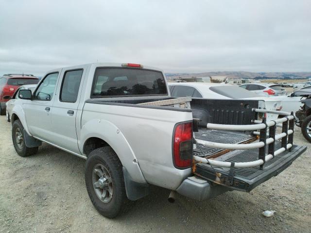 1N6ED27T84C401187 - 2004 NISSAN FRONTIER CREW CAB XE V6 SILVER photo 2