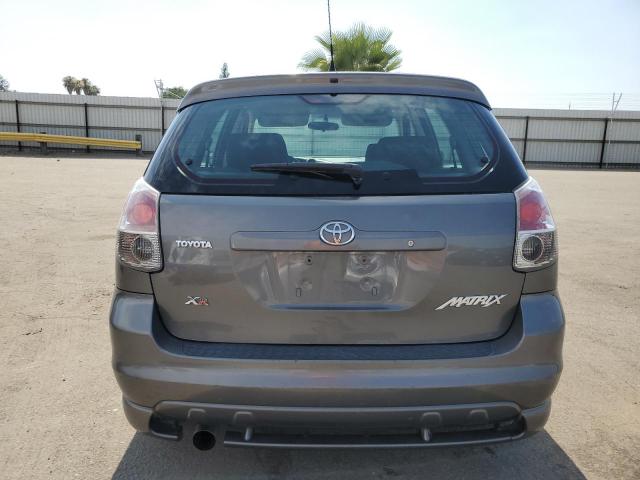 2T1KR32E88C696987 - 2008 TOYOTA COROLLA MA XR GRAY photo 6