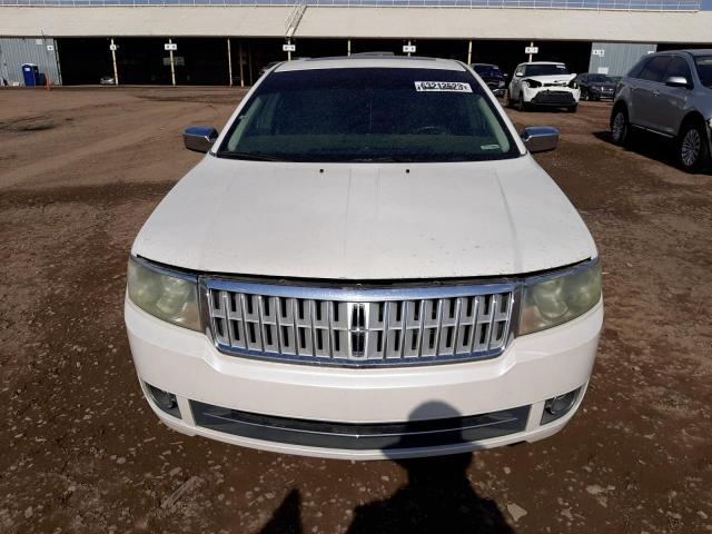 3LNHM26T89R630085 - 2009 LINCOLN MKZ WHITE photo 5