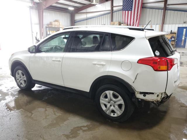 JTMBFREV0EJ011047 - 2014 TOYOTA RAV4 LE WHITE photo 2