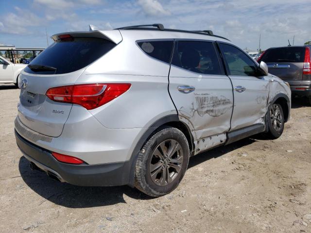 5XYZU3LB9DG114508 - 2013 HYUNDAI SANTA FE S SILVER photo 3