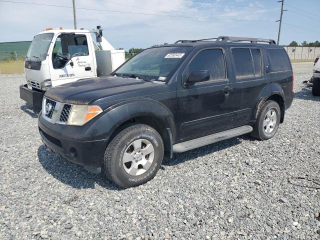 5N1AR18WX7C612039 - 2007 NISSAN PATHFINDER LE BLACK photo 1