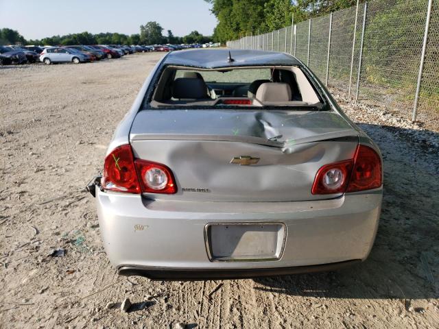 1G1ZB5EB8AF147652 - 2010 CHEVROLET MALIBU LS ვერცხლისფერი ფოტო 6