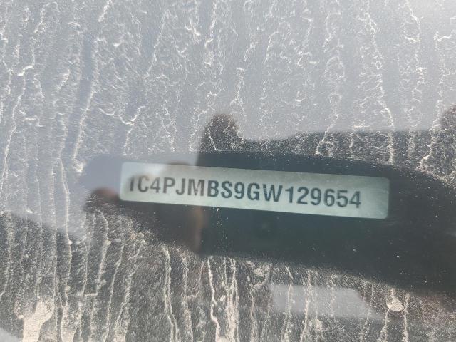 1C4PJMBS9GW129654 - 2016 JEEP CHEROKEE TRAILHAWK WHITE photo 14