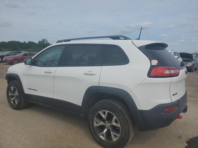 1C4PJMBS9GW129654 - 2016 JEEP CHEROKEE TRAILHAWK WHITE photo 2