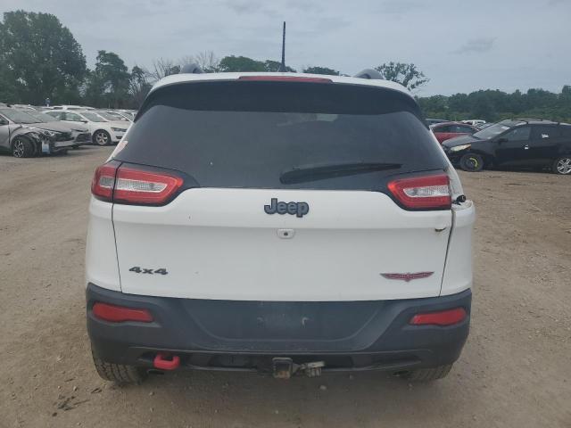1C4PJMBS9GW129654 - 2016 JEEP CHEROKEE TRAILHAWK WHITE photo 6