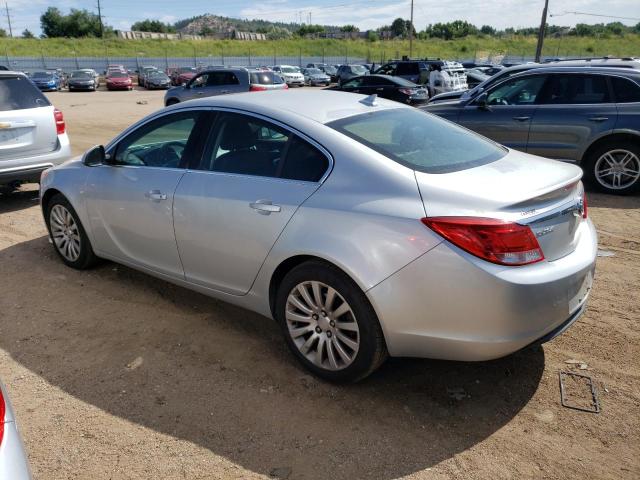 W04GP5EC2B1012376 - 2011 BUICK REGAL CXL SILVER photo 2