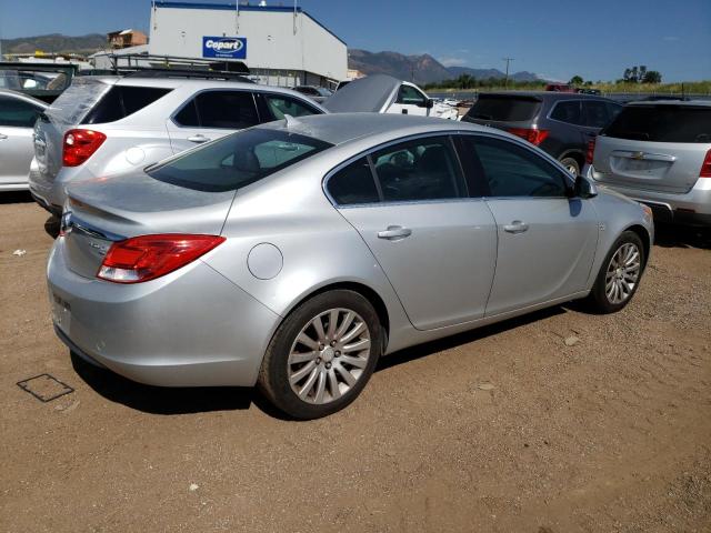 W04GP5EC2B1012376 - 2011 BUICK REGAL CXL SILVER photo 3