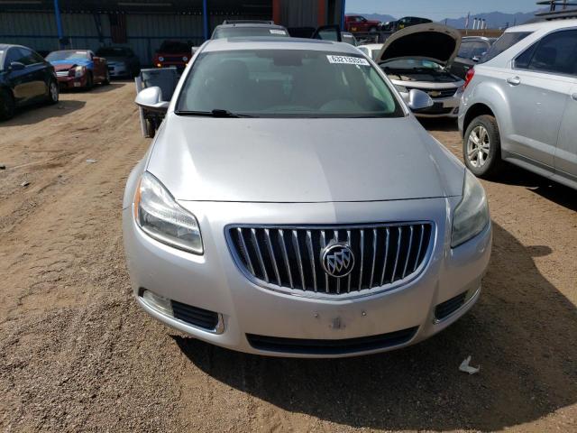 W04GP5EC2B1012376 - 2011 BUICK REGAL CXL SILVER photo 5