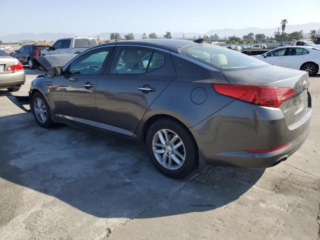 5XXGM4A75DG241496 - 2013 KIA OPTIMA LX GRAY photo 2