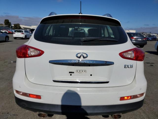 JN1AJ0HR8BM852969 - 2011 INFINITI EX35 BASE WHITE photo 6