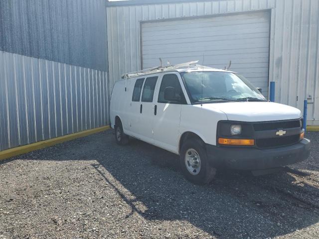 1GCZGUCAXE1205969 - 2014 CHEVROLET EXPRESS G3 WHITE photo 4