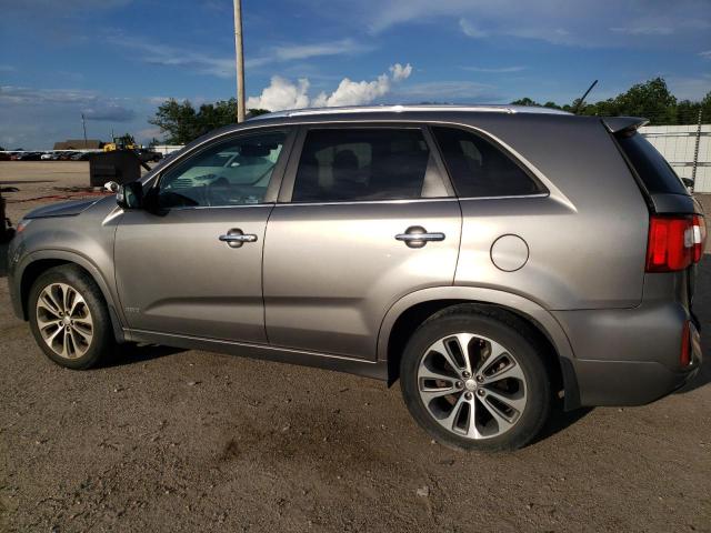 5XYKWDA73EG496245 - 2014 KIA SORENTO SX GRAY photo 2