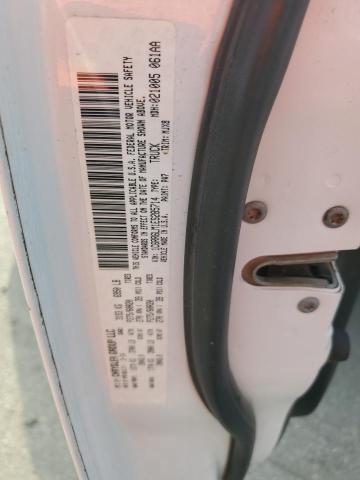 1C6RR6LM1ES285714 - 2014 RAM 1500 SLT WHITE photo 12