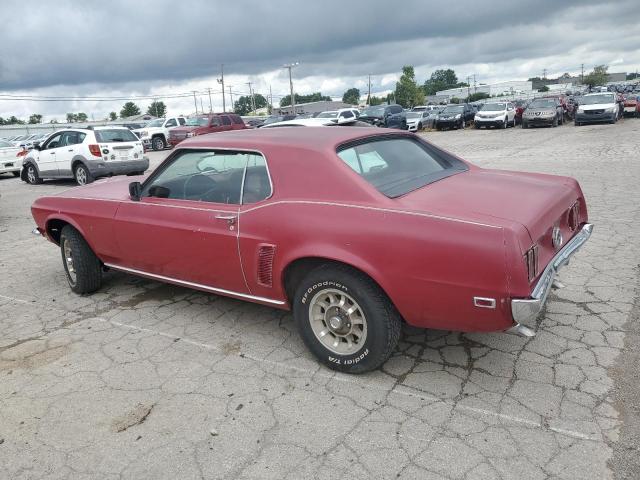 9R01F100769 - 1969 FORD MUSTANG BURGUNDY photo 2