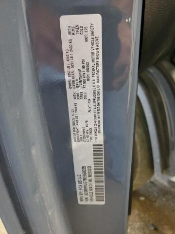 3C6MRVJG7ME550025 - 2021 RAM PROMASTER 3500 HIGH 蓝色 照片 13