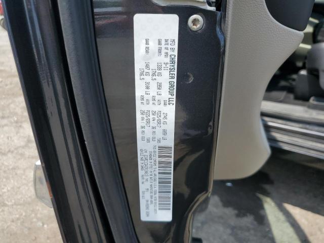 2C4RC1CG4CR134615 - 2012 CHRYSLER TOWN & COU TOURING L CHARCOAL photo 13